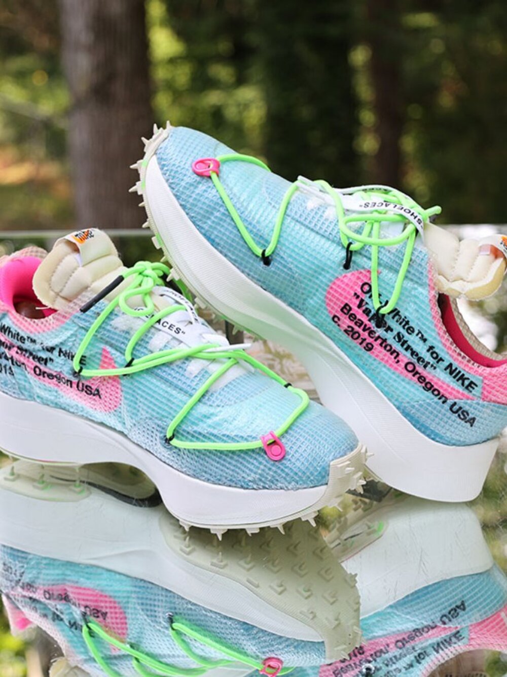 Nike Vapor Street Off White Polarized Blue - Picture 7 of 13